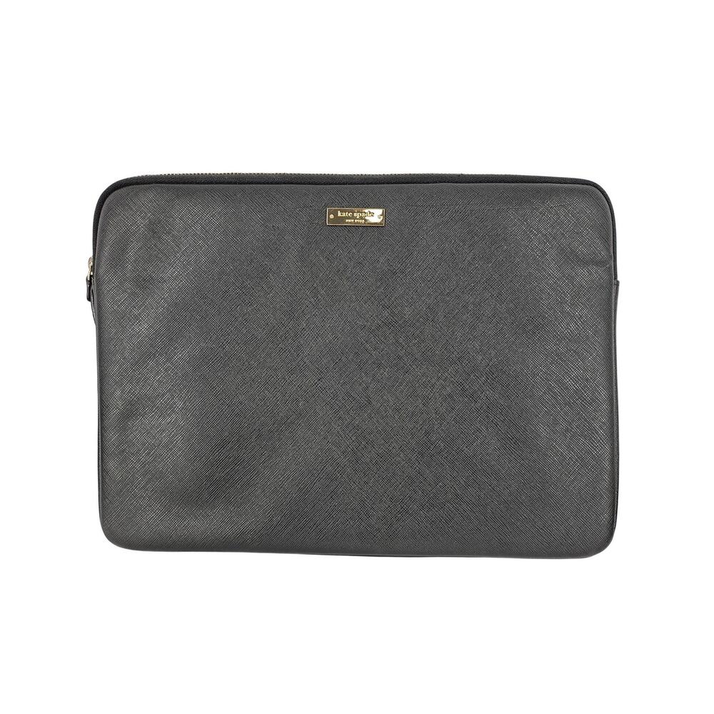 KATE SPADE BLACK HARD CASE 13" LAPTOP CASE WITH PINK MEMORY FOAM PADDING